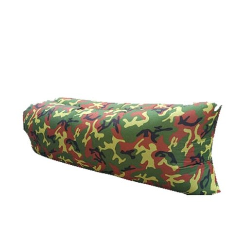 Inflatable Lounger Air Sofa Lightweight Beach Sleeping Bag Air Hammock Folding Rapid Inflatable Sofa for Beach, Camping, Travel: 13