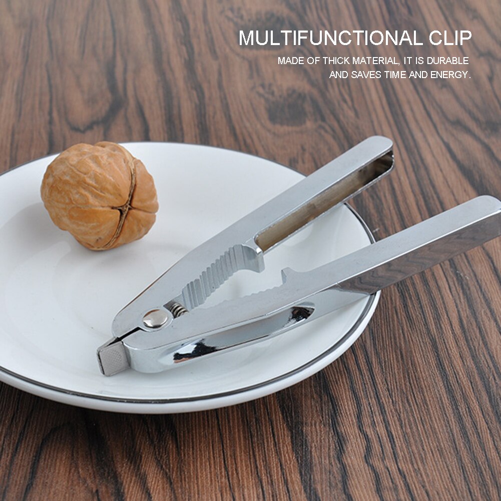 Multi-fonction ouvre-palourde pince à fruits de mer palourde dispositif d'ouverture outils de cuisine en alliage de Zinc ménage ouvert palourde outils