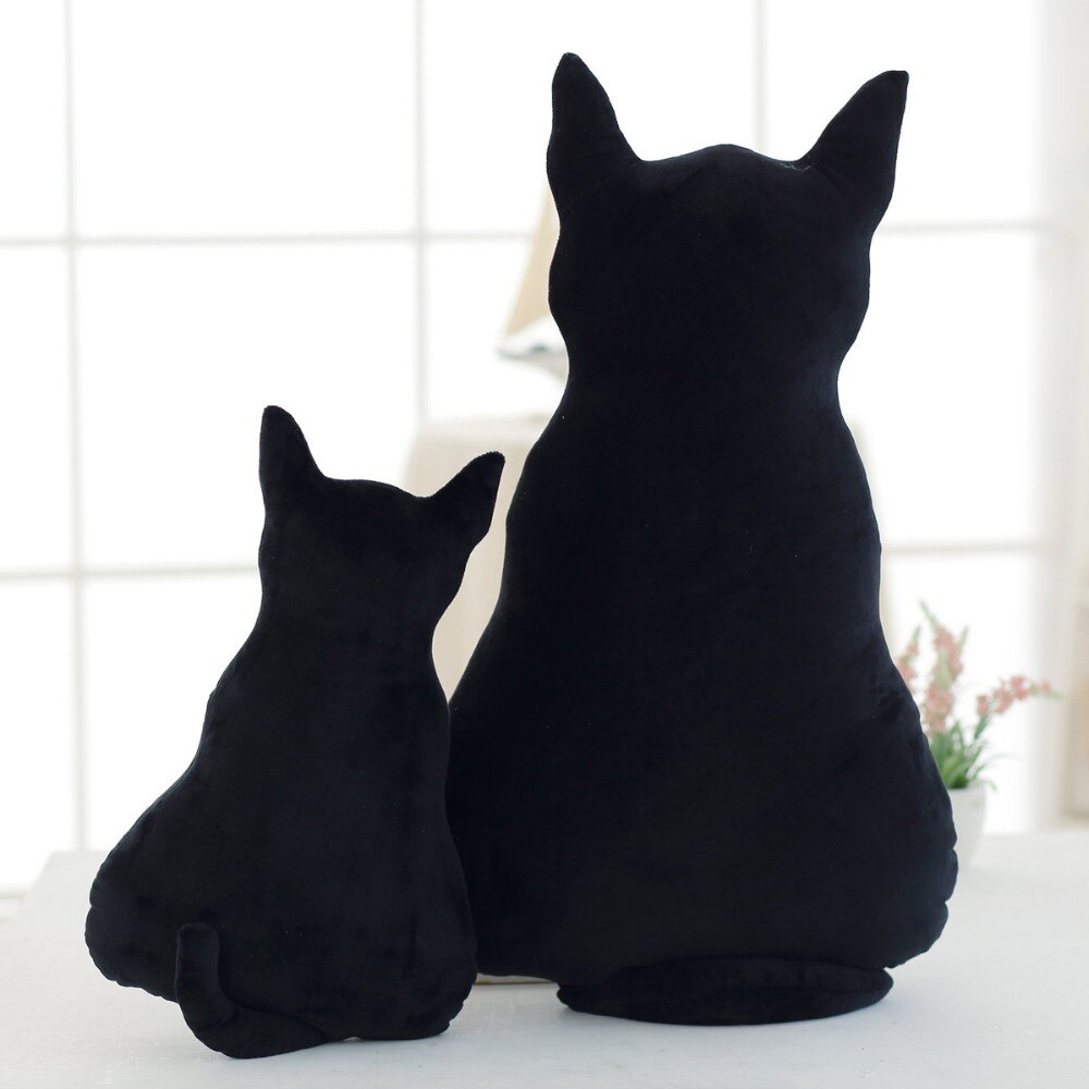 Pelúcia volta sombra gato brinquedos para cama reclinável cadeira assento almofada presente para amigos