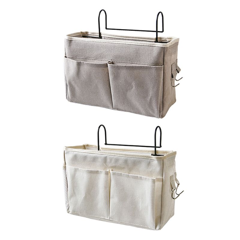 Bedside Caddy Hanging Storage Bag Organizer Dorm Room Phone Book Magazine Holder