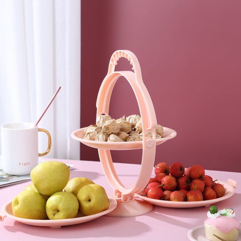 ins foldable fruit tray home tray candy tray living room fruit tray dried fruit snack tray home storage