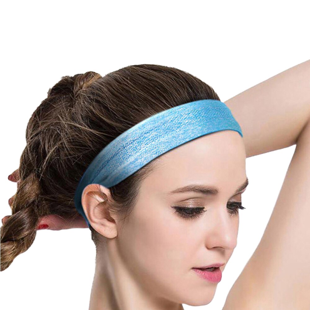 Cinta de cabeza para el sudor deportiva, banda para el sudor para ciclismo, Yoga, Fitness para hombres y mujeres, bandas para el cabello transpirables, diademas para el sudor, seguridad deportiva
