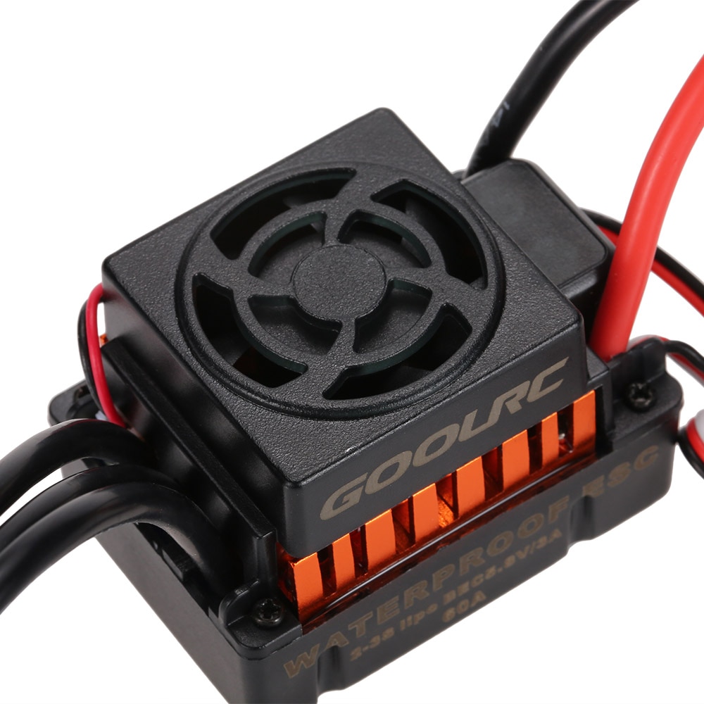 GoolRC Moteur RC Car 1:10 Parts 3650 3660 F540 3500KV 3100KV 3300KV 3800KV 3900KV 4300KV 4370KV Brushless Motor 45A 60A ESC