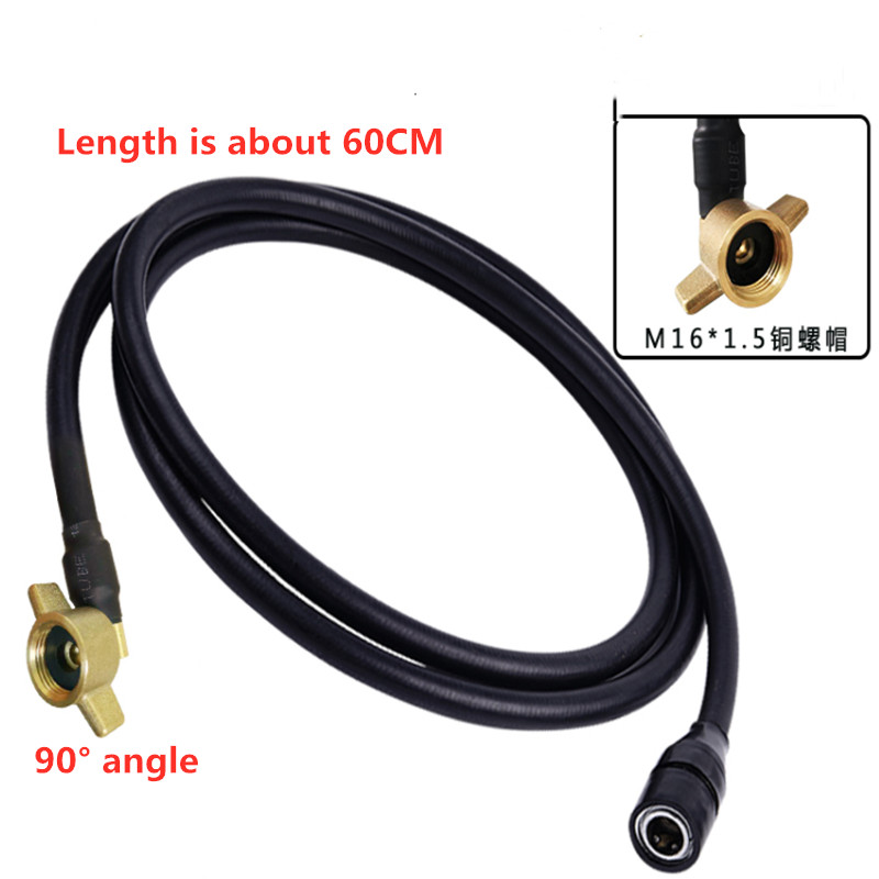 Nieuw! 60Cm Verbinding Pijp Voor Luchtinlaat Joint Van Gas Opslagtank Van Vrachtwagen En Vrachtwagen Luchtinlaat Klep Van pneumatische Dust Blower: Black