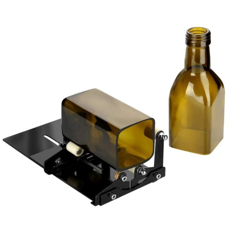 Kit de máquina para cortar botellas de vidrio, bricolaje, redondo, cuadrado