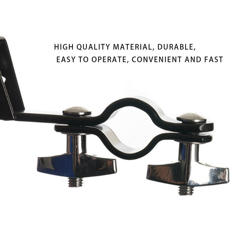 Naait-drum bevestigingsklem universele metalen clip houder windgong vaste verbinding klembeugel percussie-instrument onderdelen