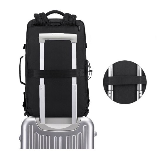 KAKA 35 L large Capacity Travel Backpack Carry On Backpack Durable Travel Duffle Bag 15.6 Inch Laptop Backpack for Men Women