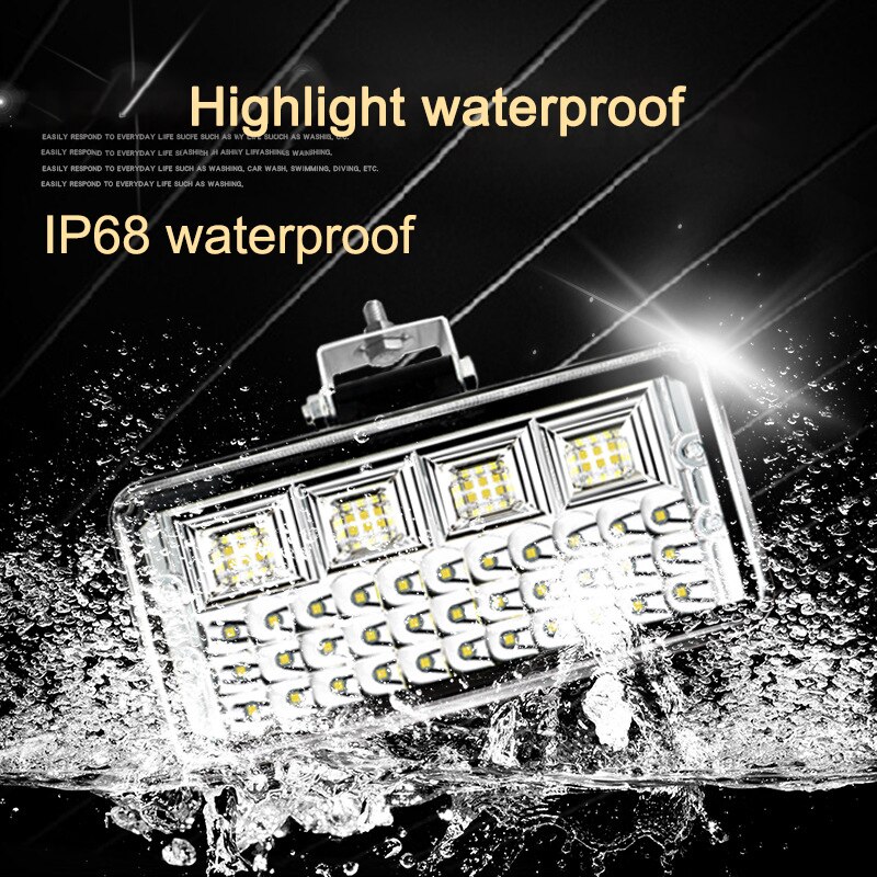 Nlpearl valopalkki/työkevyt kuorma-autot led työvalopalkki tulvapistevalo työvalot autoihin maastotraktori vene 4 x 4 12v 24v