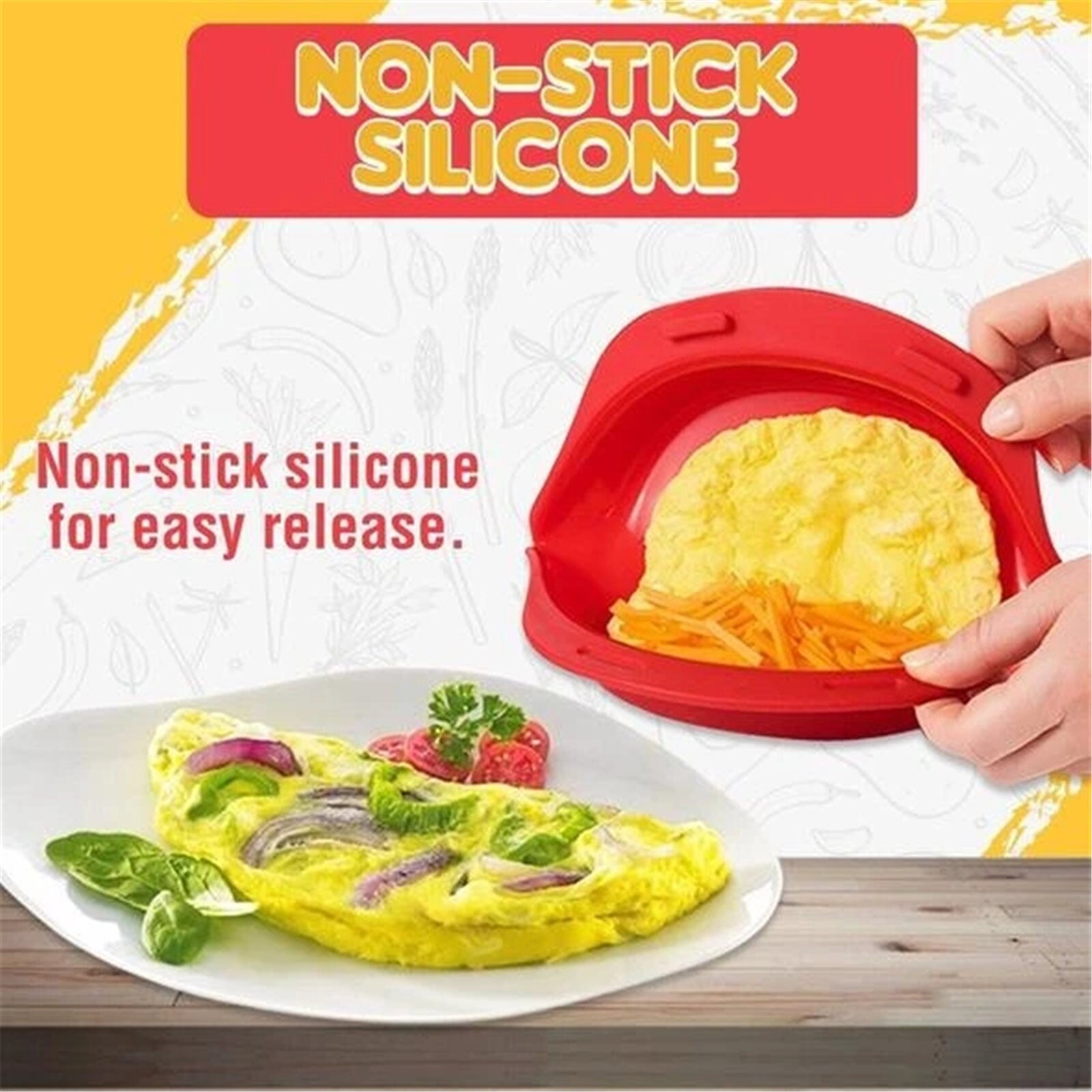 De silicona microondas molde para tortilla horno antiadherente fabricante de tortillas de huevos rollo de tortilla Pan herramientas de cocina accesorios de repostería