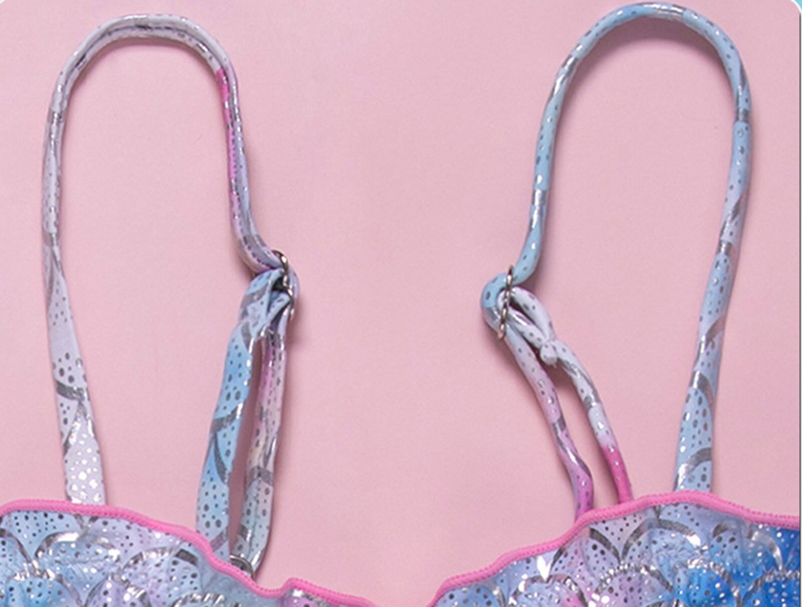 * Mermaid Tow Piece Swimwear Sets Toddler Kids Baby Girls Bikini Swimsuit Beachwear Child Clothing Bath Baby Swimwear Sets