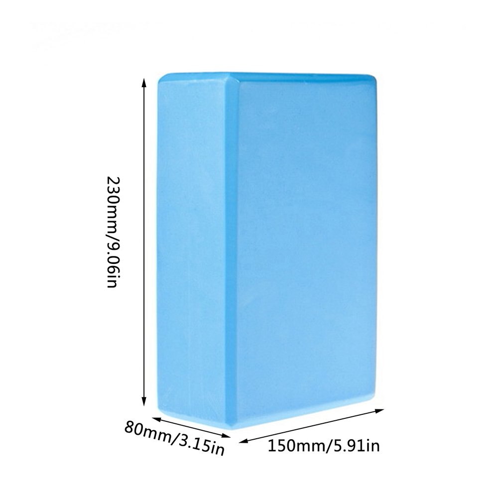 23*15*8cm Practice Fitness Gym Sport Tool Yoga Block Brick Foaming Foam Home Exercise Fitness Tool