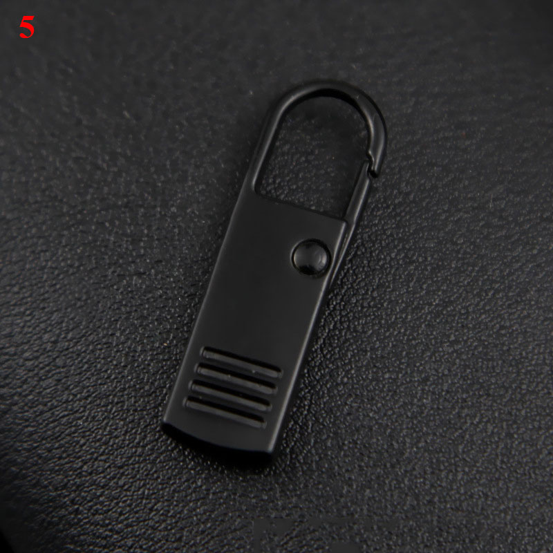 1Pc Metalen Rits Reparatie Kits Ritsen Lightning Ritsen Puller Voor Rits Slider Diy Bagage Accessoires Tas Rits Hoofd: 5