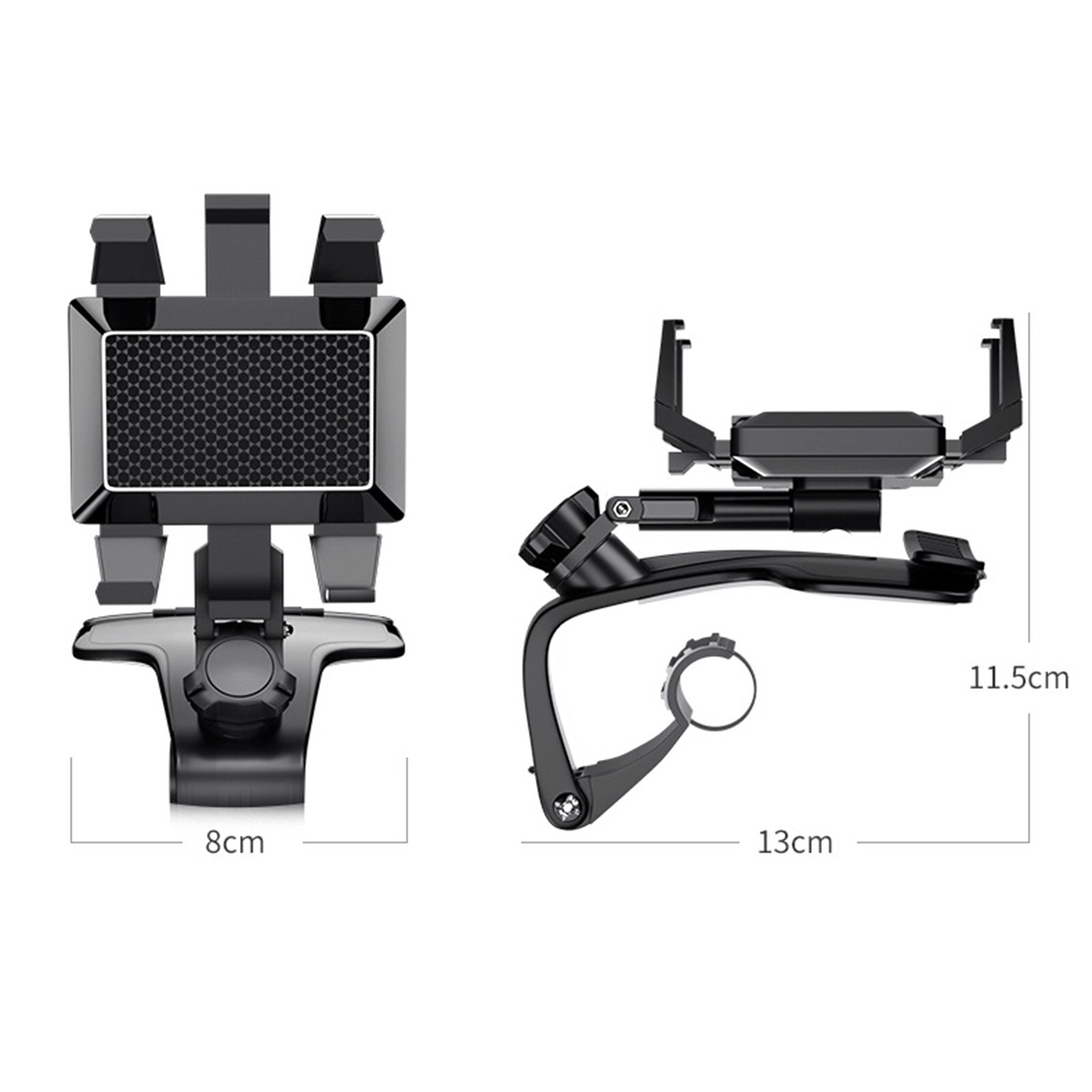 Auto Telefoon Houder Voor Mobiele Telefoon Op Auto Voor Smartphone Gps Ondersteuning Verstelbare Auto Telefoon Houder Mini Gps Navigatie Telefoon stand