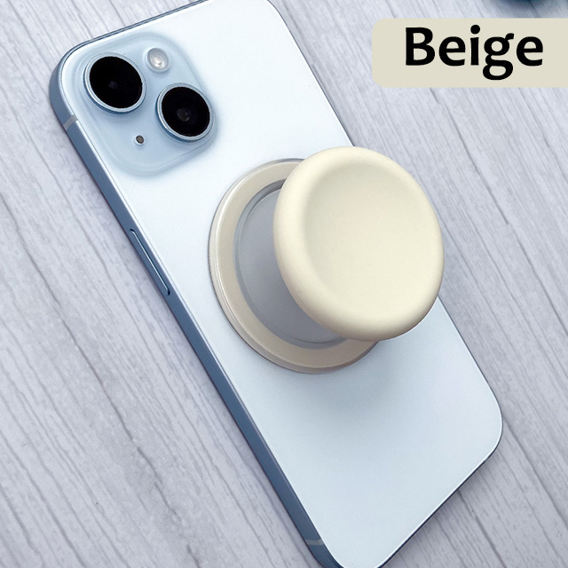 Grippopso Magnetic Cell Phone Holder Griptok Socket 360° With Silicone Cover For Magsafe Grip Finger Ring Holder Stand: MULTICOLOR