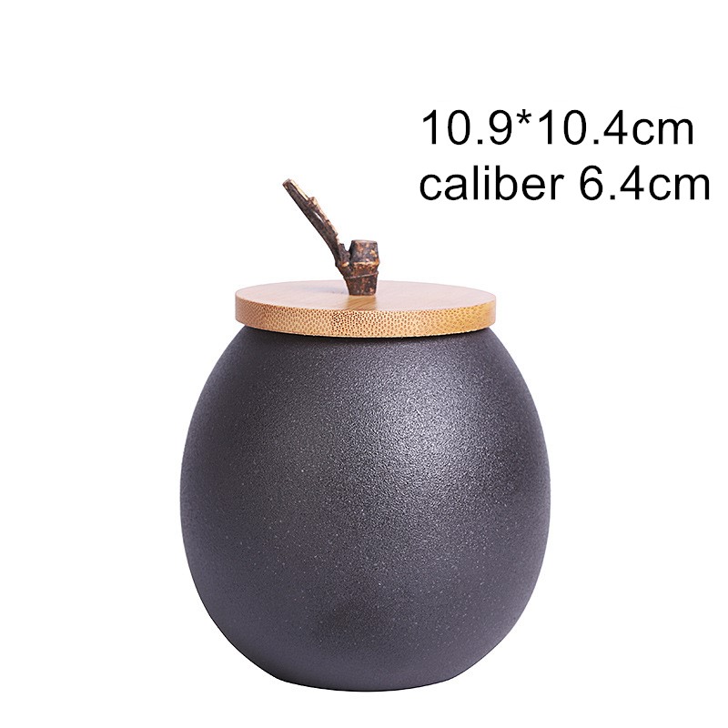Large Tea Container Large Japanese Style Ceramic Tea Caddy Teaware Kun... – Grandado