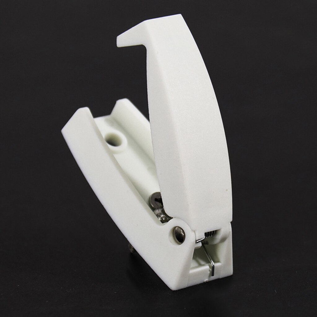 5-Pack RV Baggage Door Catches – White Plastic Clips For Trailers & Campers