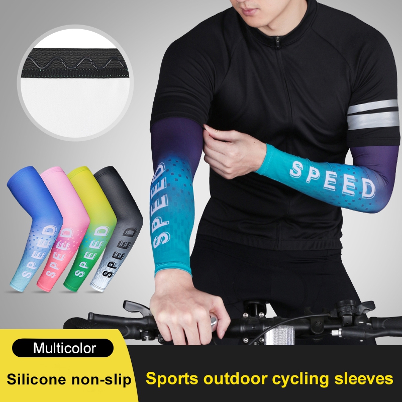 1Pair Sports Running Sun Protection Arm Sleeve Fishing Arm Cover Specialized Mtb Arm Warmer Basketball Sleeve Cuff