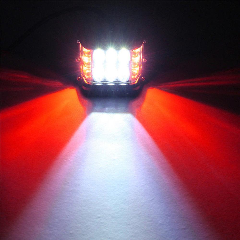 4 "tommers 12 ledet 90w arbeidslys 12v 24v 4 x 4 bil ledet søkelyset lys sideskytespoler kombinert bil lastebil ledet bar offroad tilbehør