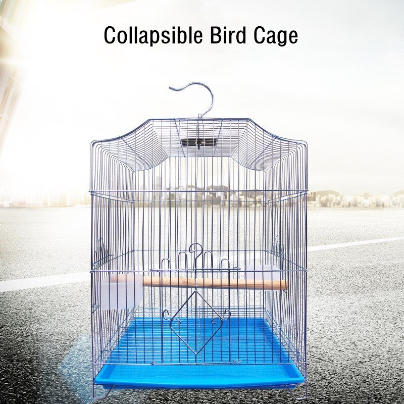 Multifunctional Flight Cage Stainless Steel Playtop Bird Cage With Tray for Pigeon Parrot Mynah Birdcage jaulas para pájaros