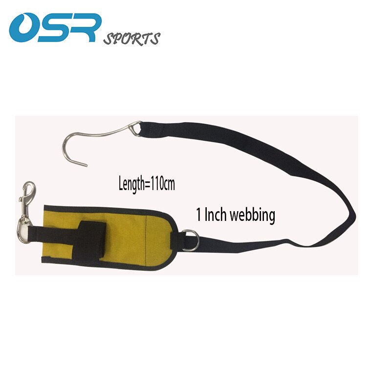 Scuba diving Trim single reef hook 316 Stainless Steel with outer pocket diving accessory