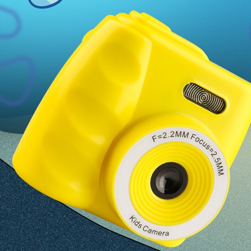 Crianças câmera de vídeo câmera 2.0 Polegada 1080p tela recarregável crianças dos desenhos animados câmera zoom digital com mp3 e jogo