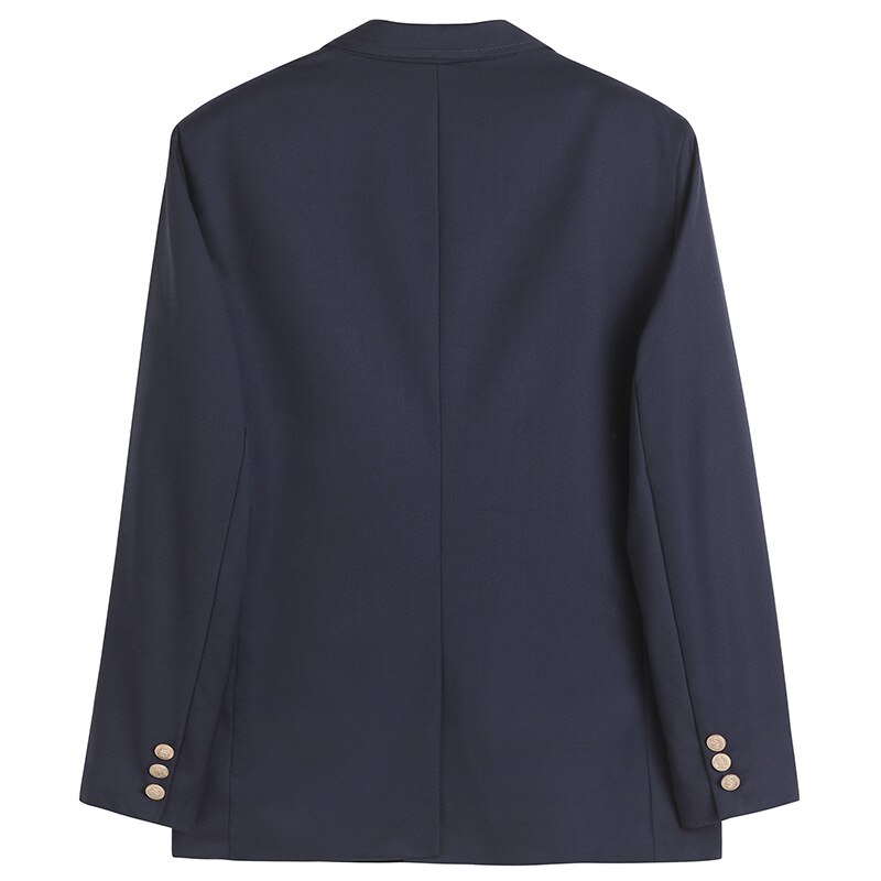 Men Blazer Jacket Suit Set JK High School Uniform Students Male Preppy Style Top Outwear Coat Long Pants