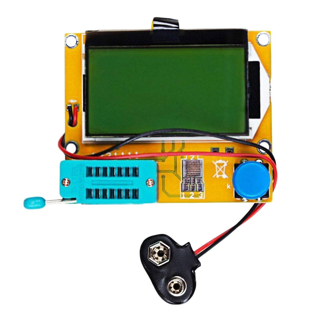 Tft-kleurendisplay Multifunctionele Transistor Tester Diode Thyristor Capaciteit Weerstand Inductie Mosfet Esr Lcr Meter