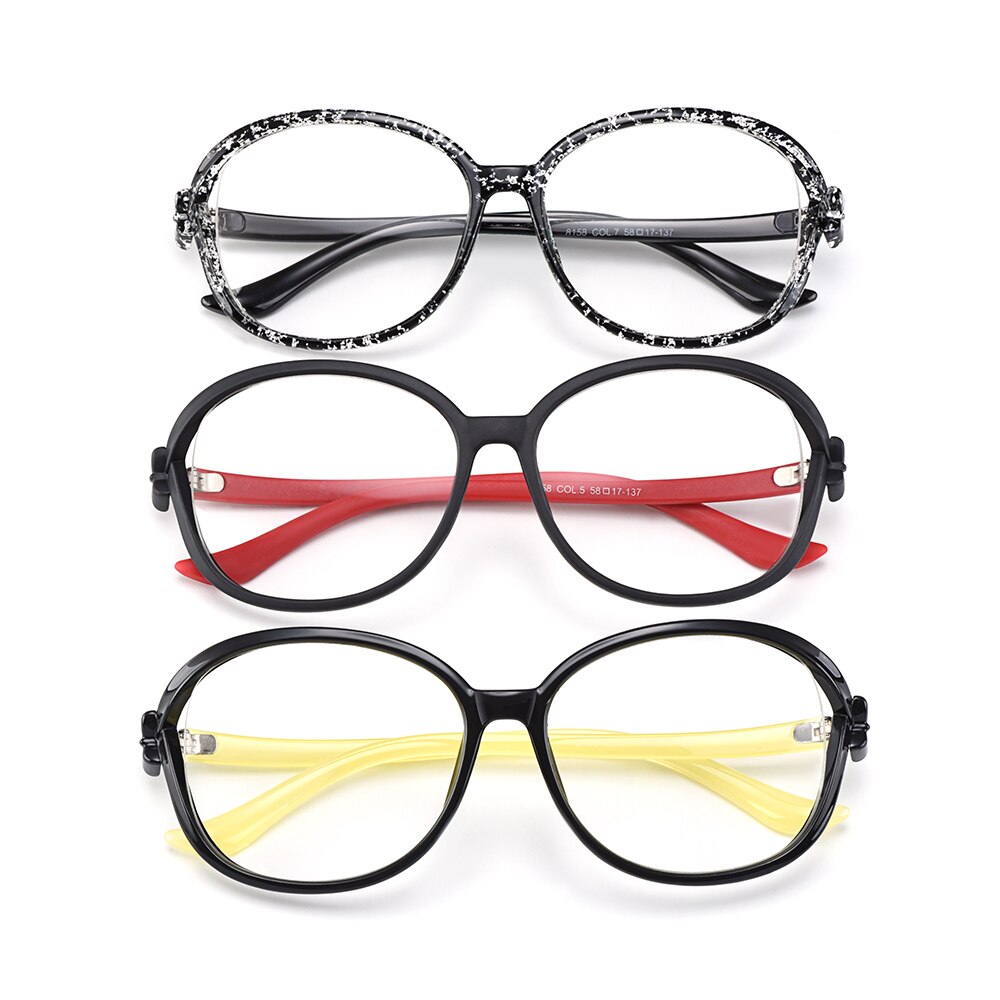 Gmei óptico cuadrado urltra-luz TR90 mujeres llanta completa Gafas ópticas marcos femenino plástico miopía gafas M8158