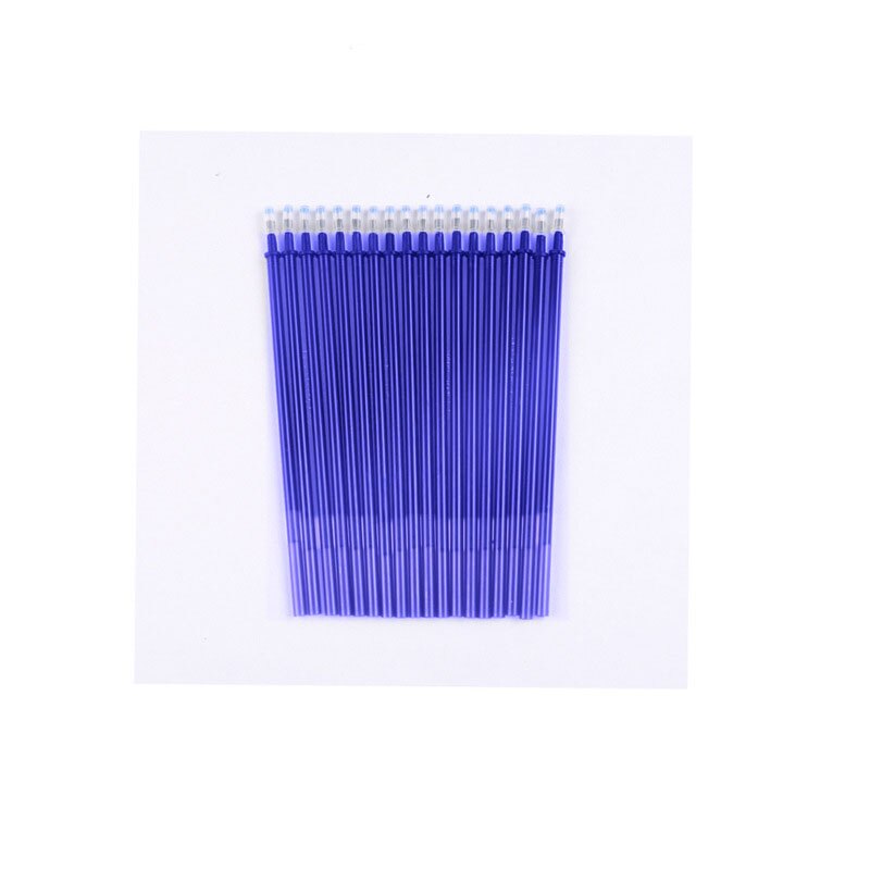 0.5Mm Uitwisbare Gel Pen Refill 20Pcs Gratis Gewijd Gum: blue