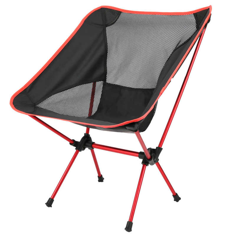 Ultralight Opvouwbare Camping Stoel Vissen Bbq Wandelen Stoel Vissen Picknick Stoel Outdoor Gereedschap Reizen Opvouwbare Strand Seat