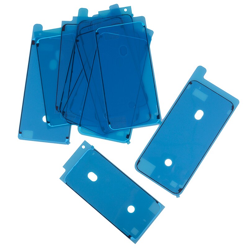 Pegatina para IPhone 6s/6s plus/7s/7plus/8/8 plus/XR/X /XS, cinta adhesiva para pantalla, pegamento para reparación, resistente al agua, 2 uds.