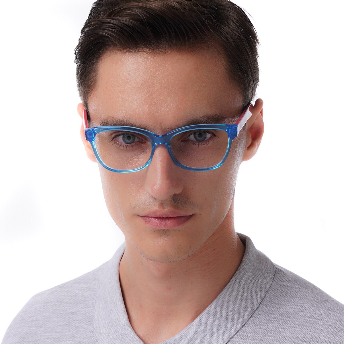 Acetaat Brillen Optische Eyewear Crystal Blue Dark... Grandado