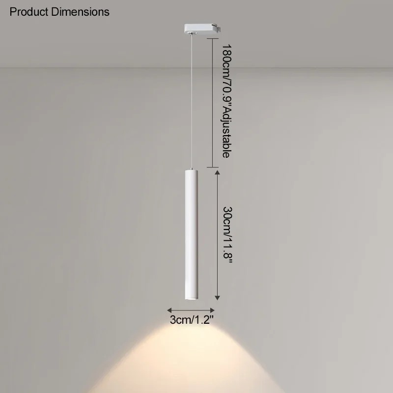 Luci a binario a montaggio superficiale, faretti, lampadari a LED per ristoranti, soggiorni senza luci principali, lampade da bar, lampade da scrivania: orange / Black
