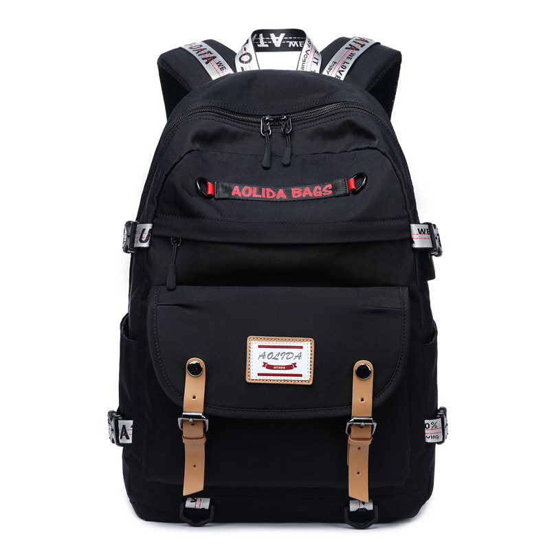 Filles lycée sacs à dos pour enfants sacs d'école collège Randoseru sac à dos Mochila Escolar livre sacs enfants Kinder Tassen: Black