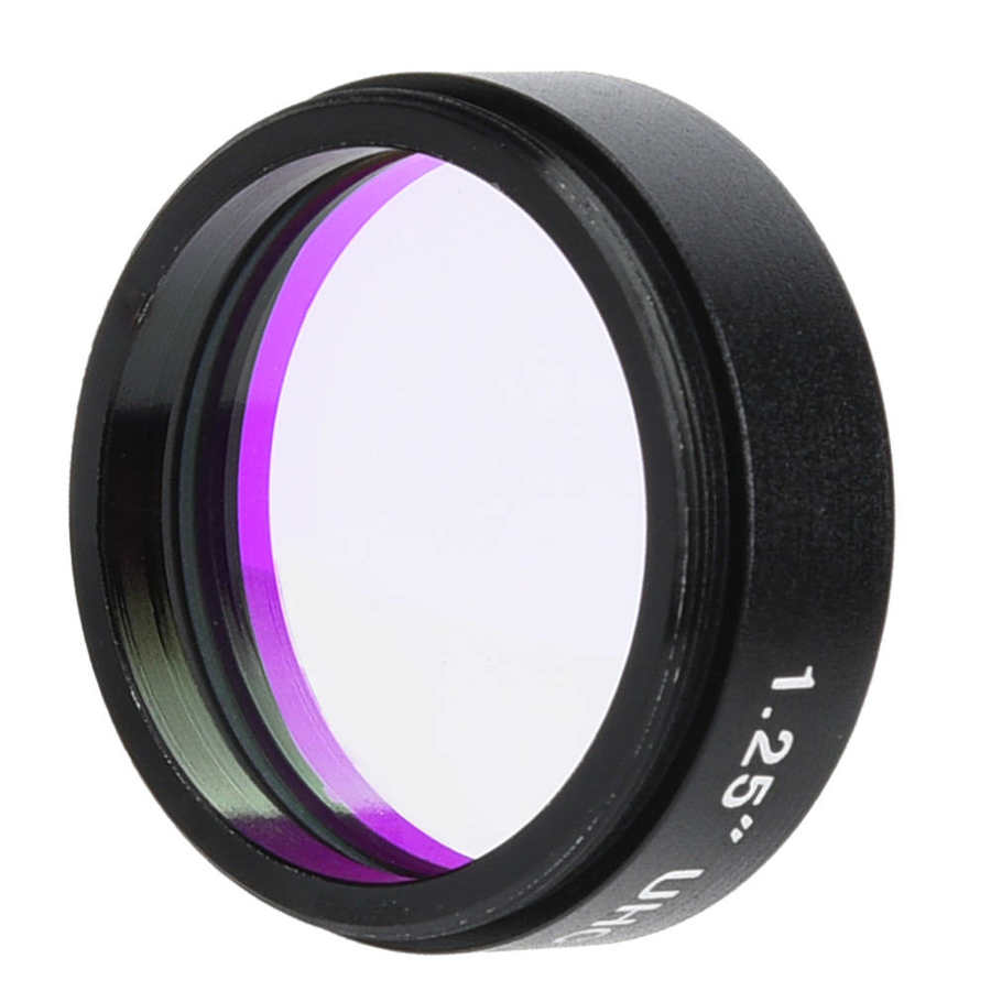 6 X Telescope Filter Set, 1.25 Inch Coloured Astronomy Telescope Yellow/Orange/Red/Light Green/Blue/Light Purple Lens Filter Shooting Kit With Box