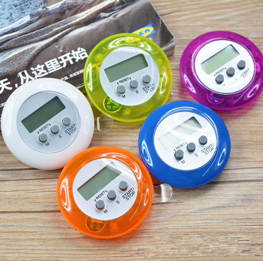 Mini LCD Digital Kitchen Countdown Magnetic Timer Back Stand Cooking Timer Count UP Alarm Clock Kitchen Gadgets Cooking Tools