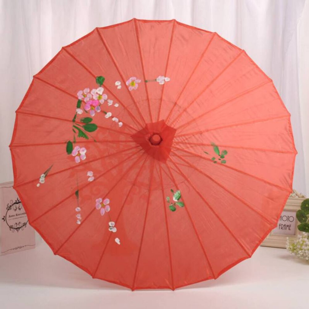 Chinese Vintage Silk Umbrella Folding Wedding Photo Shoot Parasol Dance Props women Oilpaper Craft Umbrella