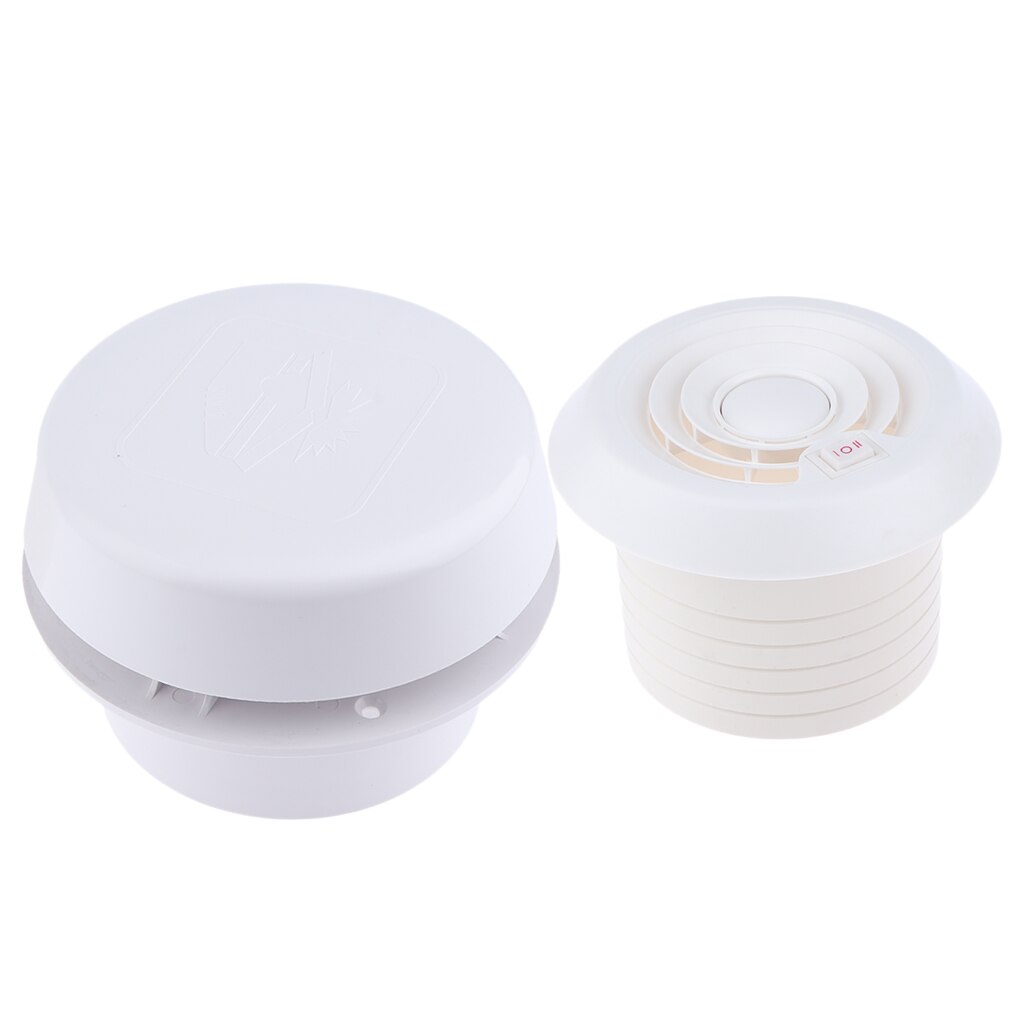 Ventilador de techo de escape de garaje de 24V y ventilador de escape silencioso de montaje en pared