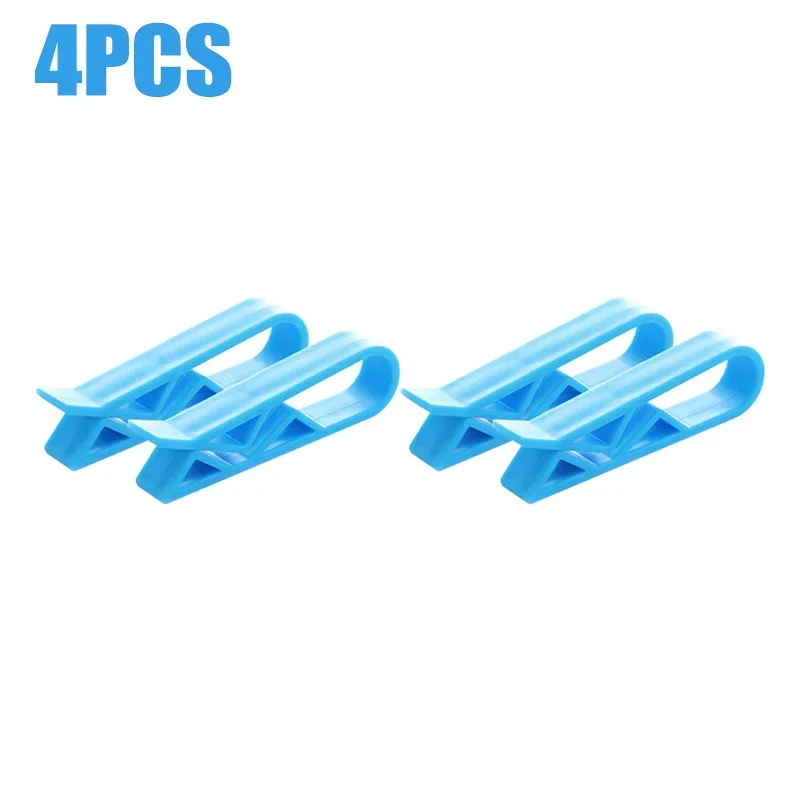 36/2pcs Garbage Bin Fixed Clip Waste Basket Rubbish Bag Anti-Slip Holder Clamp Snack Bag Sealing Clips Kitchen Storage Organizer: light green