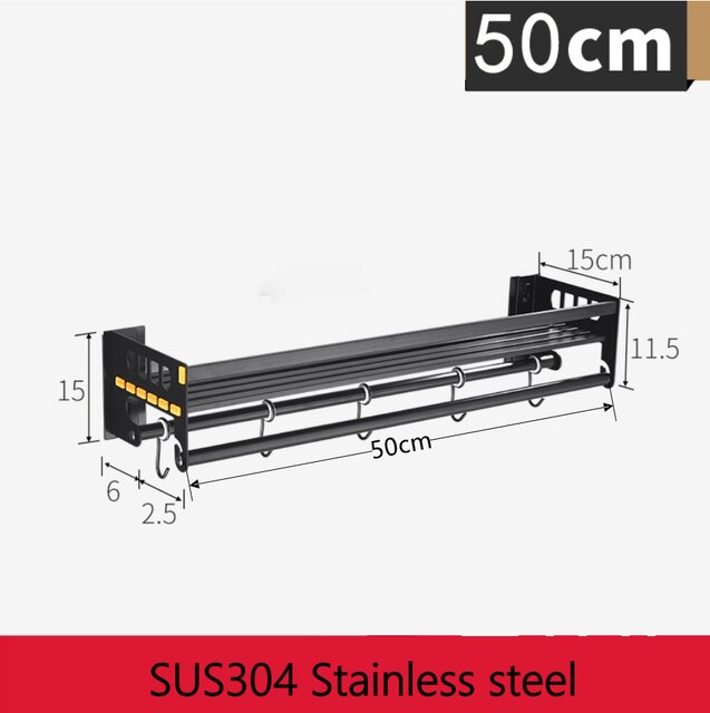 SUS 304 stainless steel shelf kitchen seasoning bo... – Vicedeal