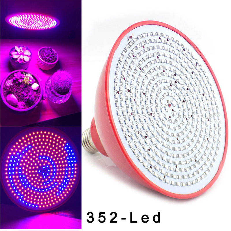 E27 40W 352 Led-lampen Plant Grow Lamp Licht Phytolamp Voor Planten Bloem Groente Kas Groei Tent Grow Box groeiende