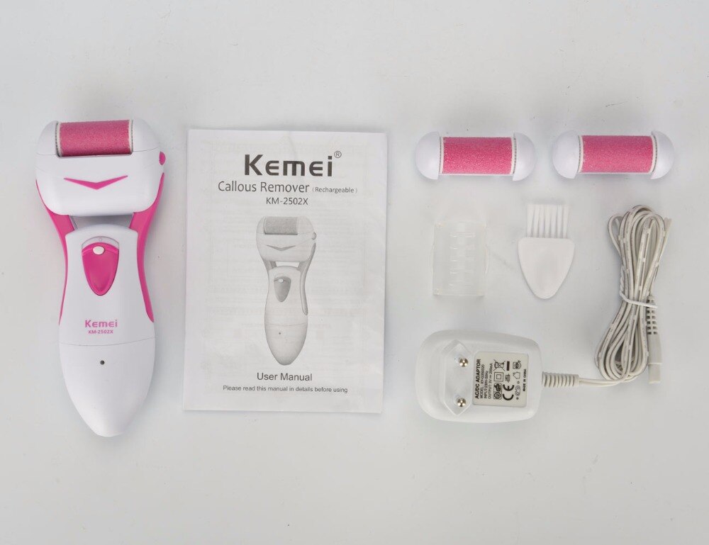 Máquina de pedicura, removedor de callos, dispositivo portátil de pedicura para talones, elimina la piel muerta 220-240V, herramientas de cuidado de pies 38D: red-no box