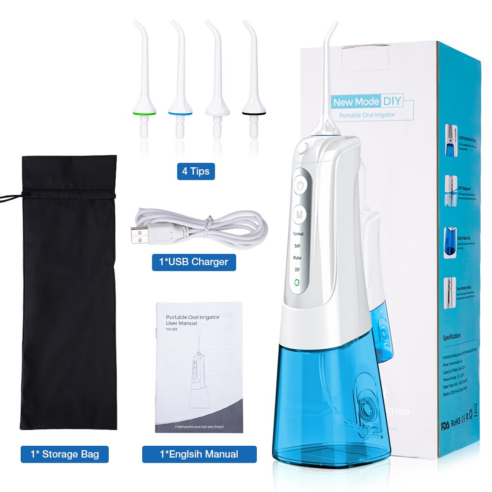 Oral Irrigator Portable Water Dental Flosser