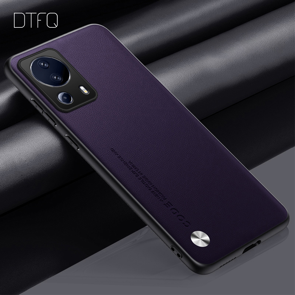 Für xiaomi 13 lite Fall Luxus Ledertasche für xiaomi13 Leder muster Rückseite stoß feste Hülle für xiaomi 13 pro 13 ultra: ABS / Freier Raum