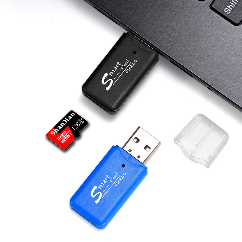SD Card Reader USB 2.0 Micro USB Card Reader Lector SD Memory Card Reader For SD TF USB Cardreader