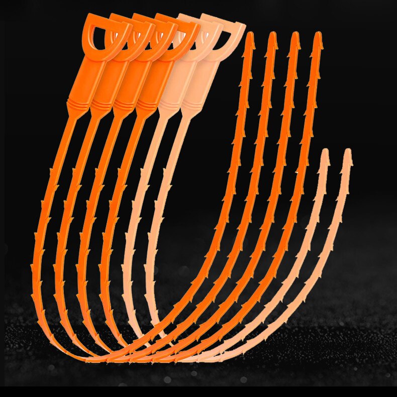 Pipe Dredger Clog Remover Tool Set Drain Clog Remover Hair Pipe Bathtub Shower Toilet Sink And Drain Cleaner Accessories