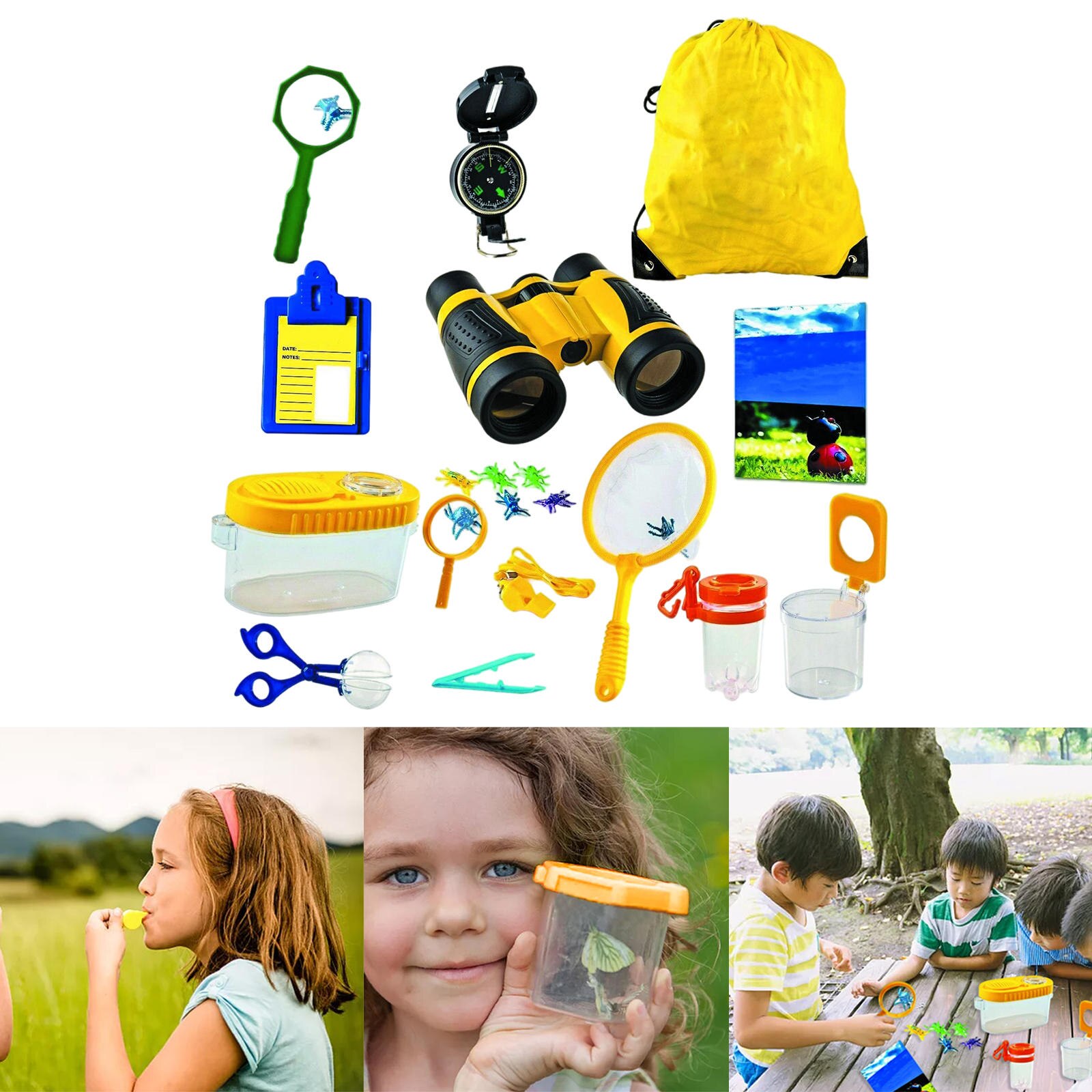 Explorer Kit Insect Clip Insect Val Adventure Insect Vangen Kit Natuur Exploratie Voor 3-12 Jaar Oud