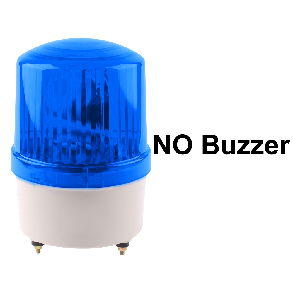 LTE-1121J Roterende Baken Verkeer Sirene Waarschuwingslampje Industriële Alarm Bouw Lamp Lamp Geluid Zoemer/Geen Ac 220V Dc12v 24V: Light Grey / 5w