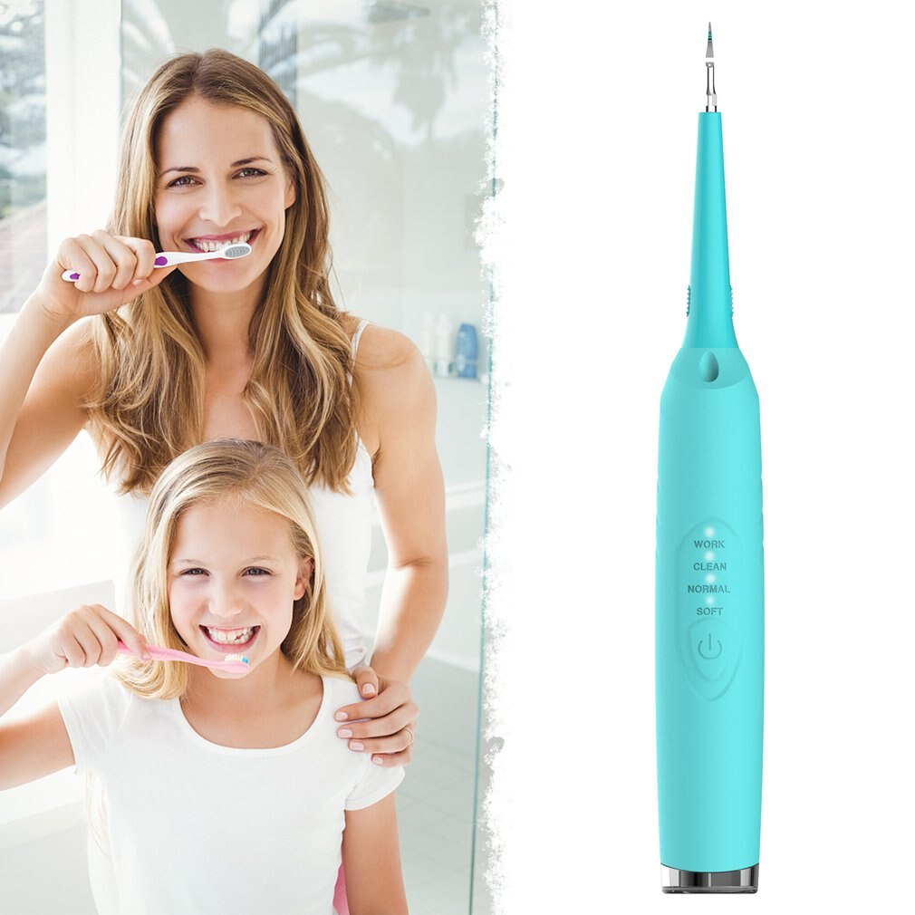 YJK031 Electric Ultrasonic Tooth Cleaner Household Calculus Remover Tartar Dirt Removal Artifact