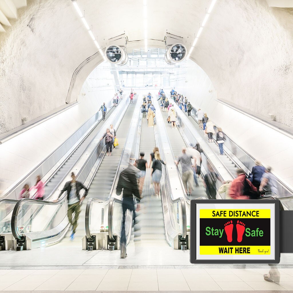 Ground Sign Tile Stickers Safe Distance Keep 6ft In Between Distance Marker Floor Stickers Distance Marker Tegel Stickers